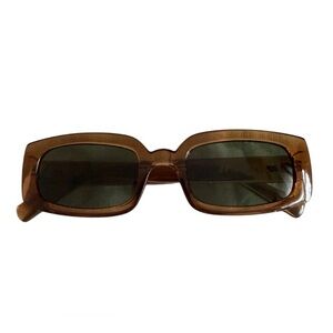 Le Specs Dynamite in Tobacco Sunglasses